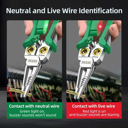 8 in 1 Wire Stripper Twister for Cutting and Pulling Wires