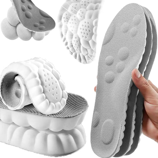 4D Shoe Cloud Insoles Soft Memory Foam Orthotic Shoe Inserts Sports Insoles