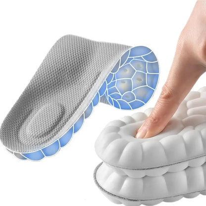 4D Shoe Cloud Insoles Soft Memory Foam Orthotic Shoe Inserts Sports Insoles