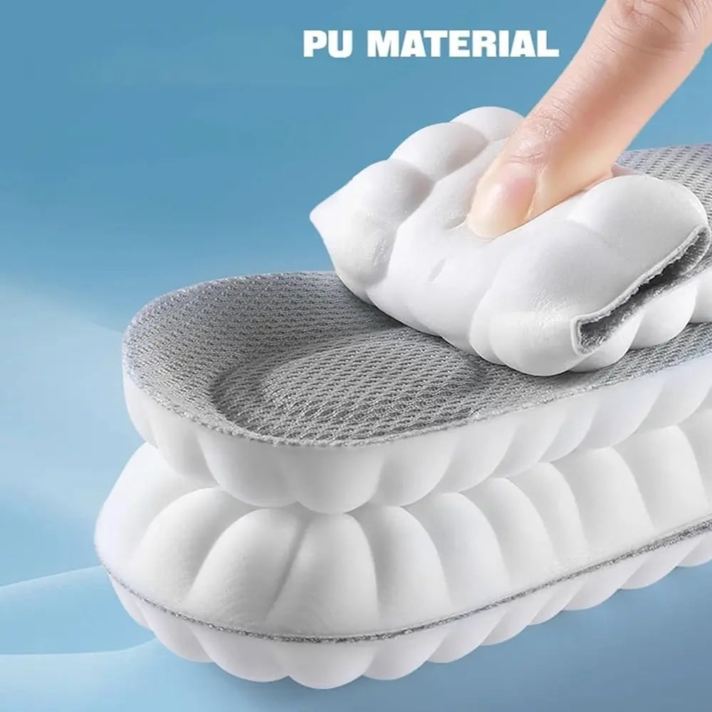 4D Shoe Cloud Insoles Soft Memory Foam Orthotic Shoe Inserts Sports Insoles