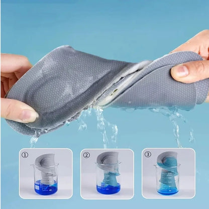 4D Shoe Cloud Insoles Soft Memory Foam Orthotic Shoe Inserts Sports Insoles