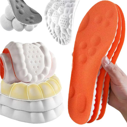 4D Shoe Cloud Insoles Soft Memory Foam Orthotic Shoe Inserts Sports Insoles