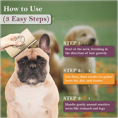 Dog Brush for Shedding & Grooming