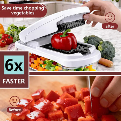 15-in-1 Multifunctional Vegetable Chopper & Prep Station