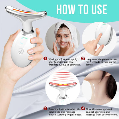 7 Color Facial Massager Tool