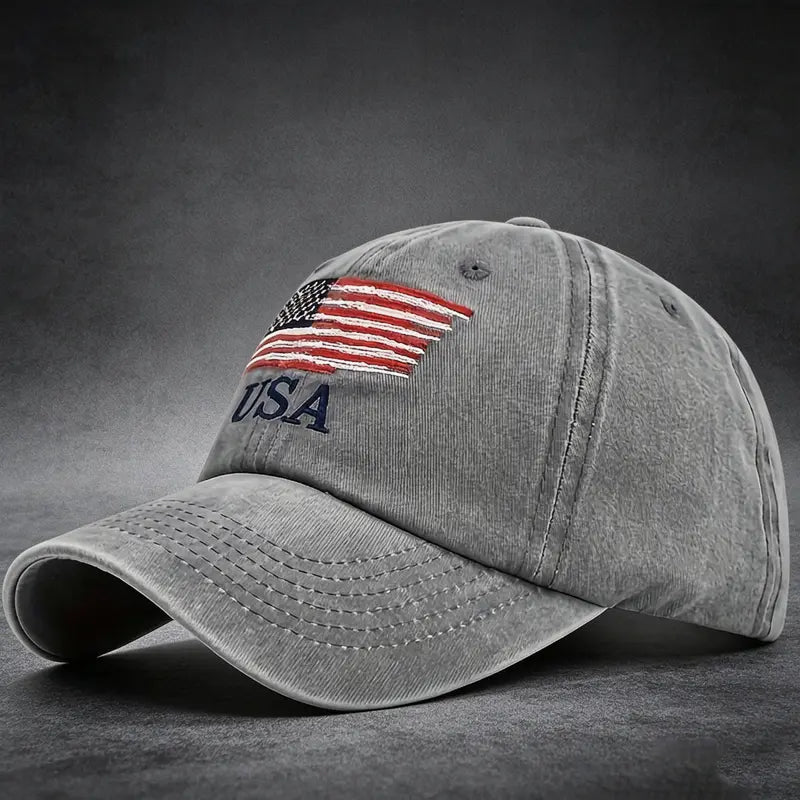 Gray Washed Baseball Caps — Two Two-Cap Packs - source design and use details