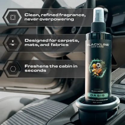BLACKLINE 8 oz Car Air Freshener Spray