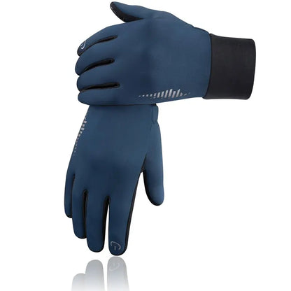 Winter Touchscreen Full Finger Gloves — Deep Water