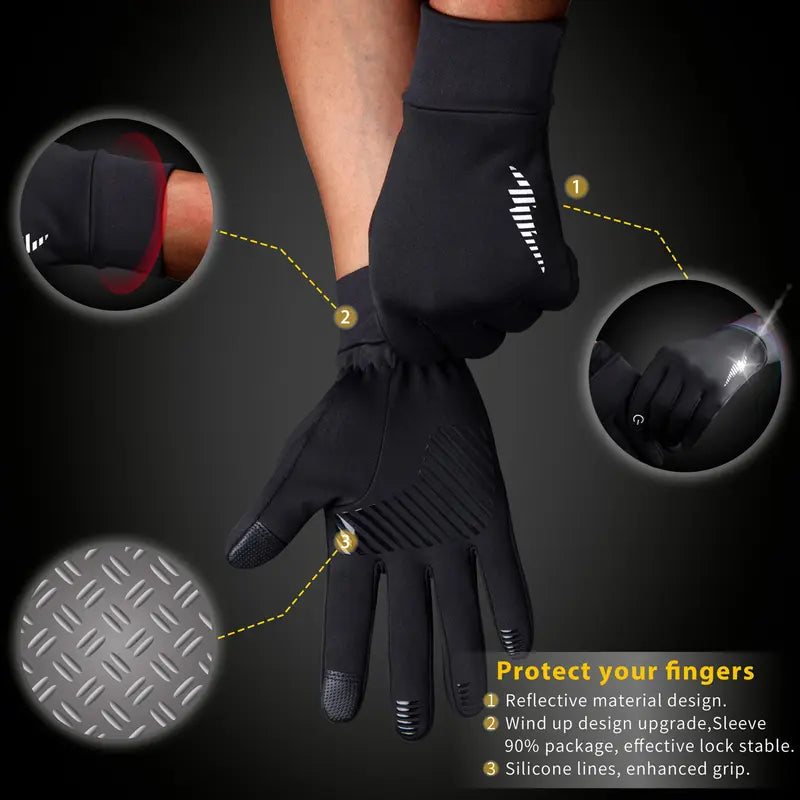 SIMARI Touchscreen Winter Gloves - source design and use details