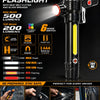 FARPOINT Emergency Auto Flashlight with Glass Breaker and Belt Cutter