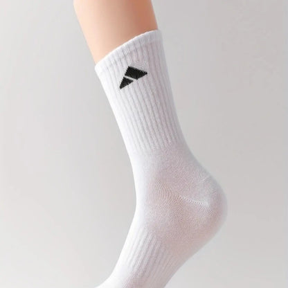 Black or White Crew Sports Socks — Ten Pairs - source design and use details
