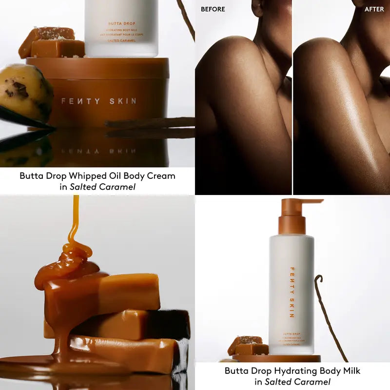 Body Cream & Body Milk — Moisture Duo - Body Milk + Body Cream in Salted Caramel 