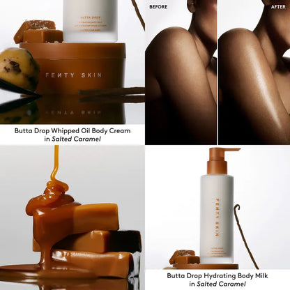 Body Cream & Body Milk — Moisture Duo - Body Milk + Body Cream in Salted Caramel 