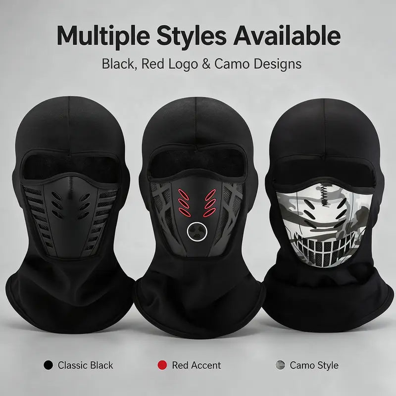 Thermal Fleece Full-Face Winter Balaclava - shared design and use details
