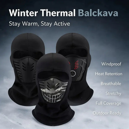 Thermal Fleece Full-Face Winter Balaclava - shared design and use details