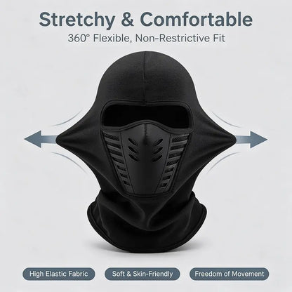 Thermal Fleece Full-Face Winter Balaclava - shared design and use details