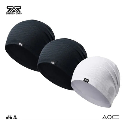 Two and Three Piece Skull Cap Packs — Black+Black+White