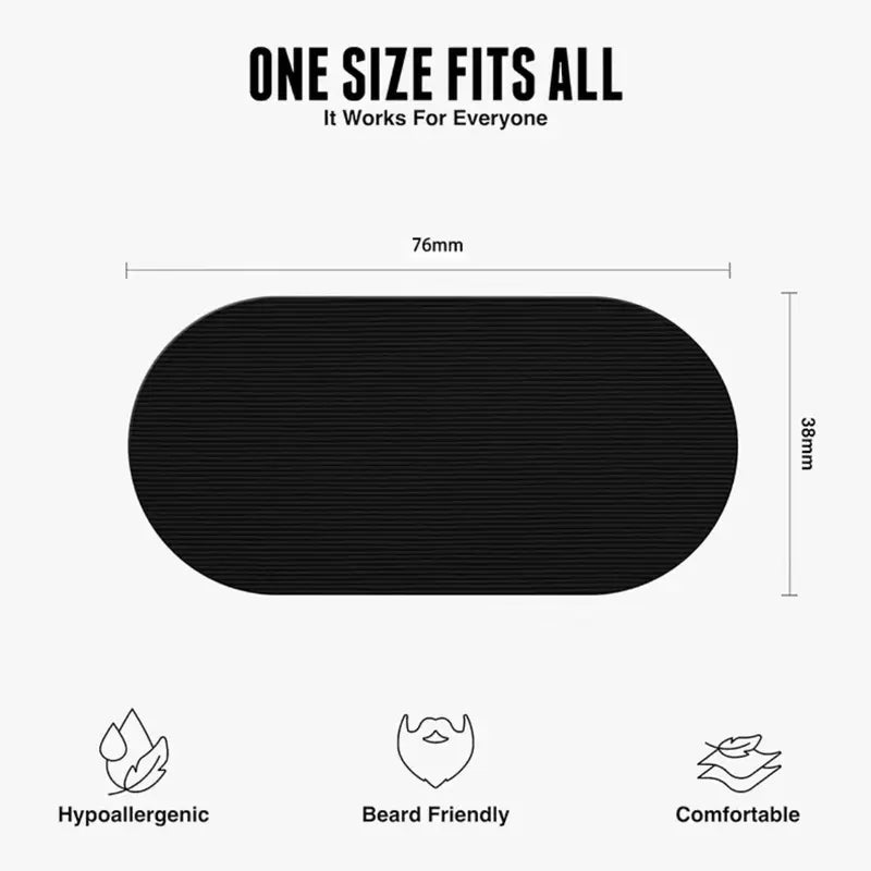 Cloud Tape Black Adhesive Strips — Two 30-Strip Packs - source design and use details