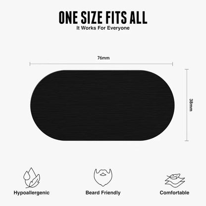 Cloud Tape Black Adhesive Strips — Two 30-Strip Packs - source design and use details