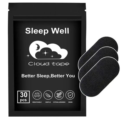 Cloud Tape Black Adhesive Strips — Two 30-Strip Packs - source design and use details