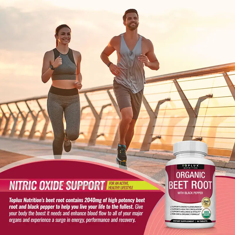 Beet Root & Black Pepper Supplement Tablets - original gallery 5