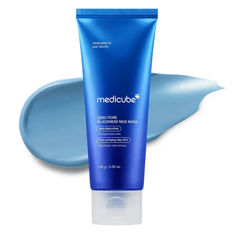 Blue Clay Pore-Care Mask & Three-Step Routine - Zero Pore Blackhead Mud Mask