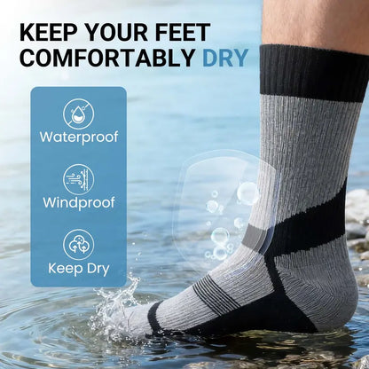 Isunie Three-Layer Outdoor Socks — Two Pairs - source design and use details