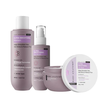 Smoothing Hair Care Trio — Shampoo, Mask & Serum - original product photo 1