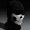 Skull-Print Stretch Balaclava