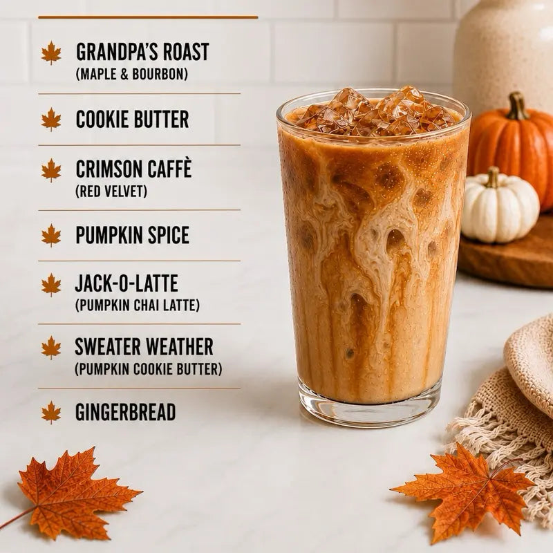 Fall-Flavored Coffee Drink Mix — 5 Packets - original gallery 1