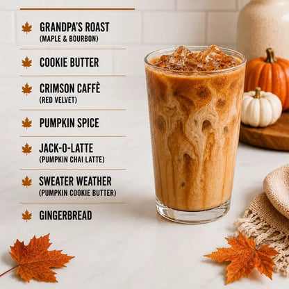 Fall-Flavored Coffee Drink Mix — 5 Packets - original gallery 1