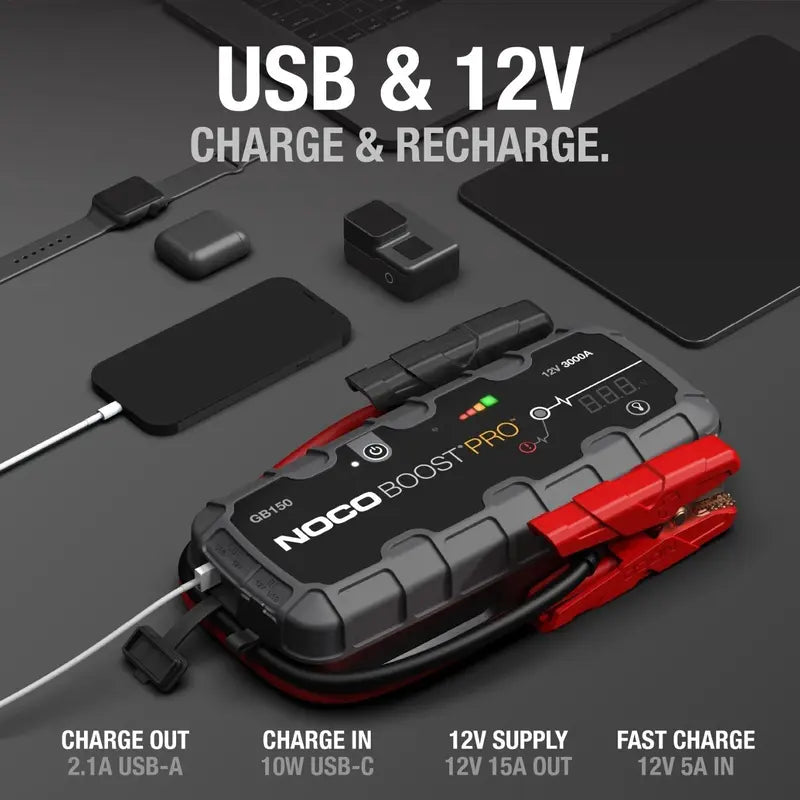 NOCO Boost Pro GB150 3000A Jump Starter