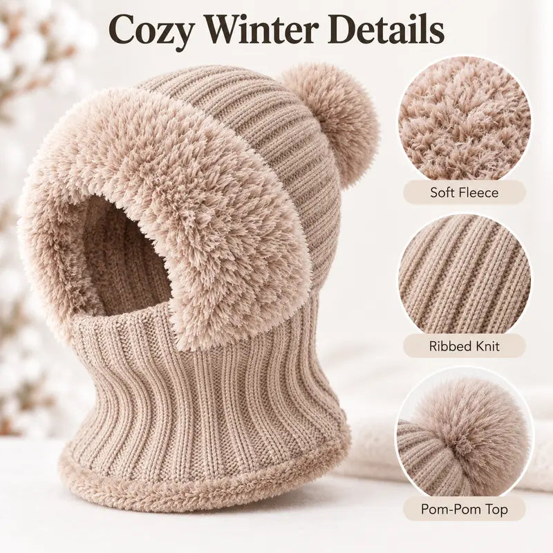 3-in-1 Fleece Winter Balaclava - source design and use details