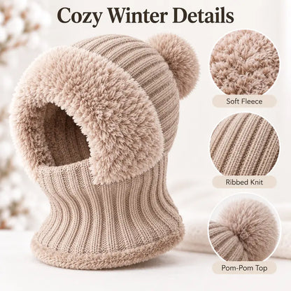 3-in-1 Fleece Winter Balaclava - source design and use details