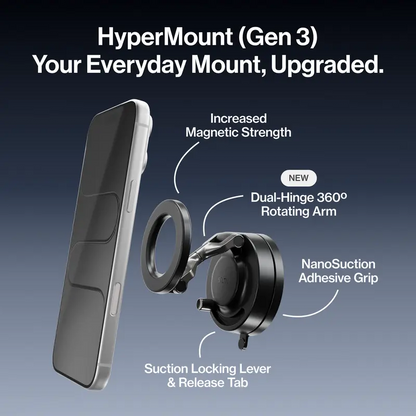 STATIK HyperMount Gen 3 Magnetic Car Phone Mount