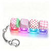 LED Keyboard Fidget Keyrings — 2 Matching Keyrings