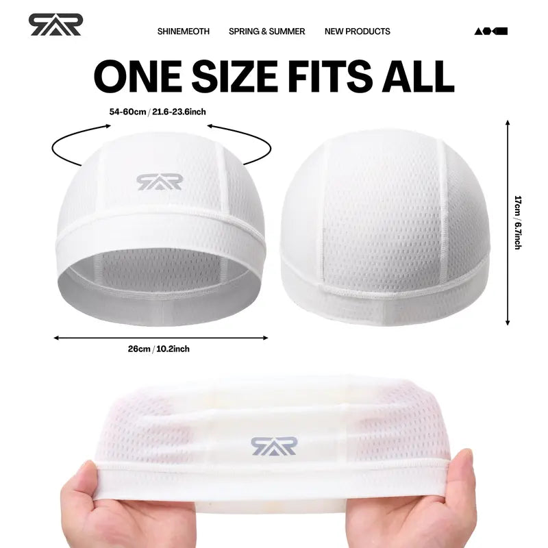 Two Piece Mesh Skull Cap Packs — 3