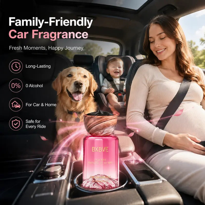 120 mL Glass Car Fragrance Bottles — 3 Random Selections