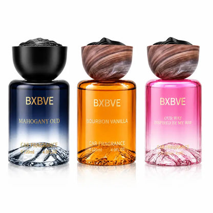120 mL Glass Car Fragrance Bottles — 3 Random Selections