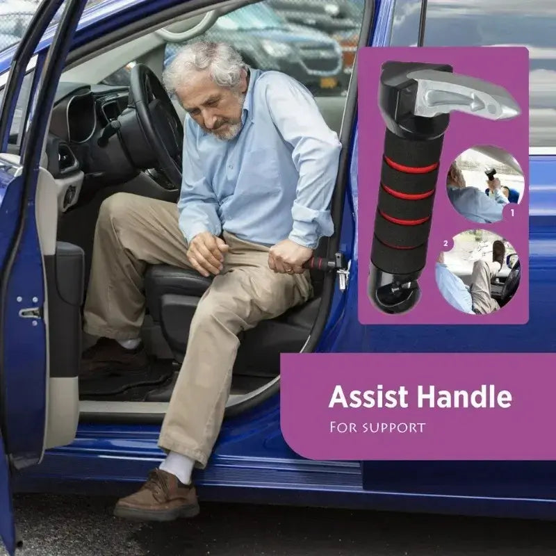 Hugexpen Car Door Assist Handle with Escape Tools