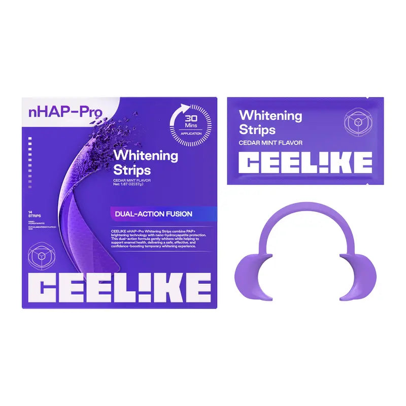 Purple Teeth Whitening Strips with Cheek Retractors — 2-Box Set - original gallery 6