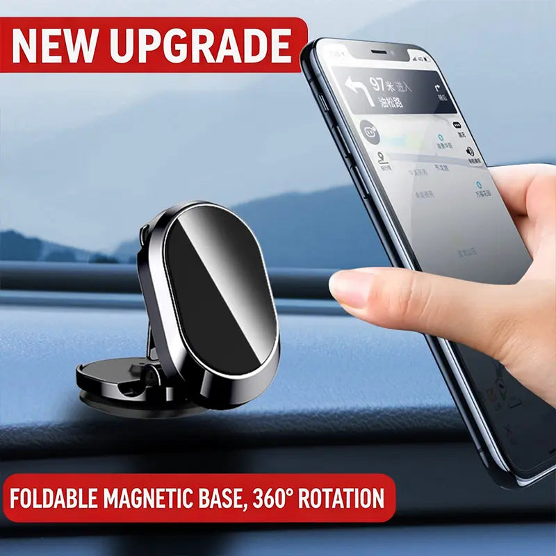 Foldable Magnetic Dashboard Phone Mount - original product photo 4