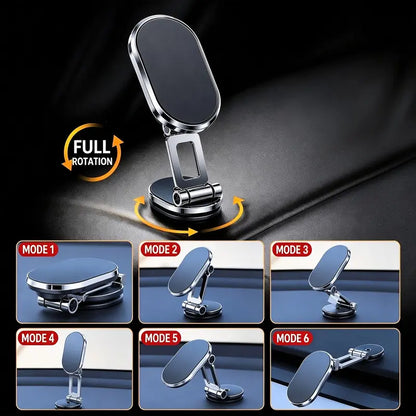 Foldable Magnetic Dashboard Phone Mount - original product photo 2