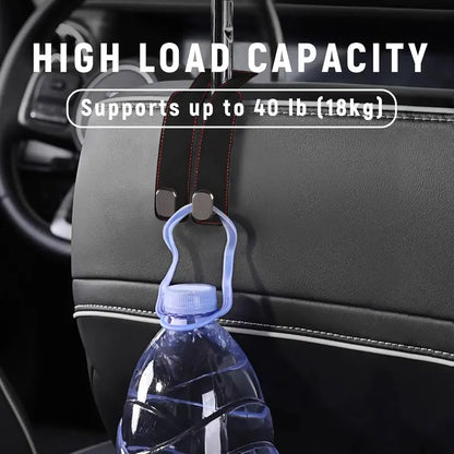 Car Headrest Double-Hook Organizers — 4 Pieces