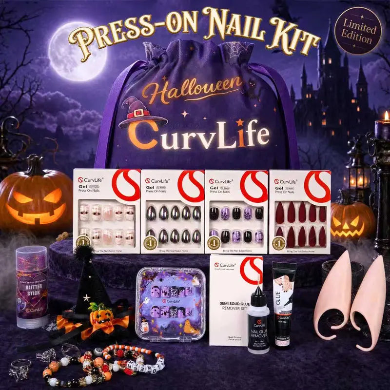 Press-On Nail Glue & Remover Kits — Buy One, Get One - Halloween limited set original variant photo