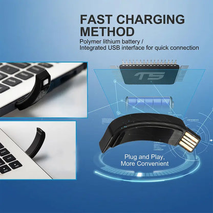 USB-Charging Fitness Band with Silent Vibration Alarm - original product photo 4
