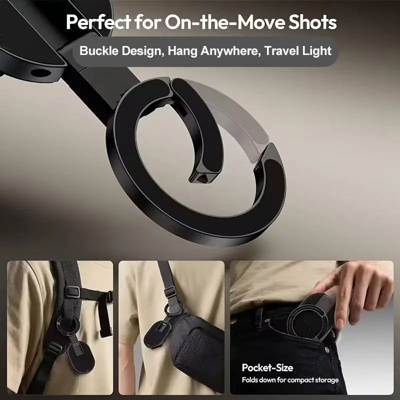 QY76 MagLock Magnetic Phone Holder for Cars