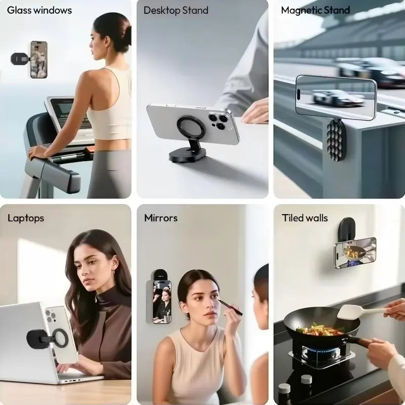 QY76 MagLock Magnetic Phone Holder for Cars
