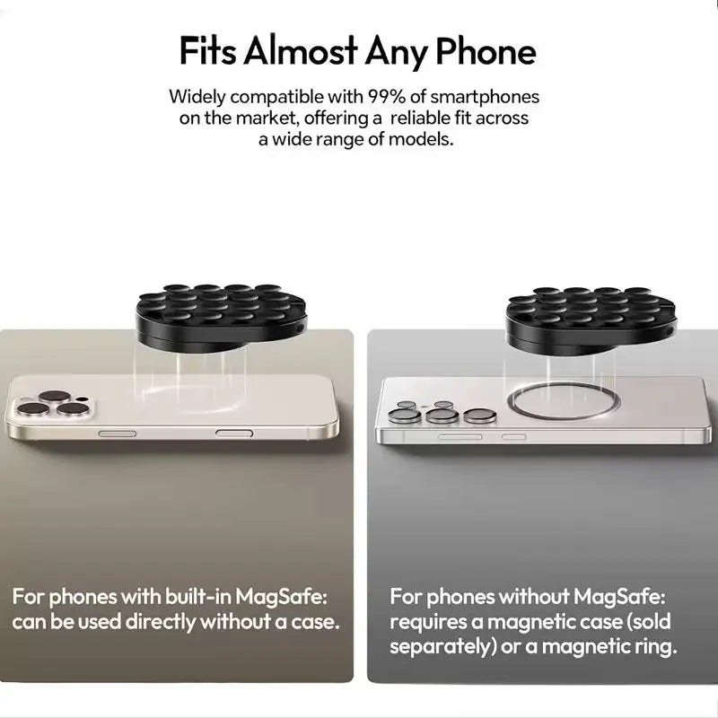 QY76 MagLock Magnetic Phone Holder for Cars