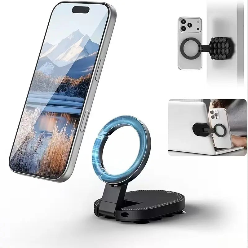 QY76 MagLock Magnetic Phone Holder for Cars
